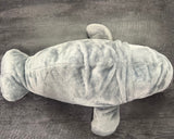 Weighted Manatee Plush – 32" × 13" (Up to 22 lbs)