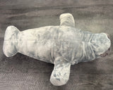 Weighted Manatee Plush – 32" × 13" (Up to 22 lbs)