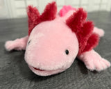 Weighted Pink Axolotl Plush – 16lbs Fully Weighted Nose to Tail