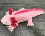 Weighted Pink Axolotl Plush – 16lbs Fully Weighted Nose to Tail