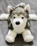 Weighted Husky Plush — 25" Blue-Eyed, Ultra-Soft (Up to 11 lbs)