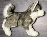 Weighted Husky Plush — 25" Blue-Eyed, Ultra-Soft (Up to 11 lbs)