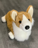 Weighted Corgi Plush — 20" Lifelike Pup (Up to 7lbs)