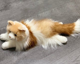 Weighted Ragdoll Cat Plush — 15" (Up to 3 lbs)