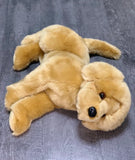 Weighted Golden Retriever Plush — 23" Ultra-Soft, Floppy Dog (Up to 9 lb)