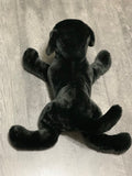 Weighted Black Lab Plush — 23" Ultra-Soft, Floppy Dog (Up to 9 lbs)