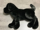 Weighted Black Lab Plush — 23" Ultra-Soft, Floppy Dog (Up to 9 lbs)