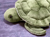 Weighted Sea Turtle Plush – 36" Jumbo (Up to 18lbs)