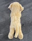 Weighted Yellow Lab Plush — 19" Lifelike Labrador Retriever (Up to 5 lbs)