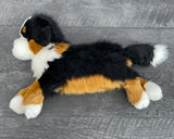 Weighted Bernese Mountain Dog Plush — 19" Lifelike “Alps” (Up to 5 lbs)