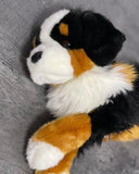 Weighted Bernese Mountain Dog Plush — 19" Lifelike “Alps” (Up to 5 lbs)