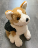 19" Weighted Corgi Plush (Up to 6 lbs)