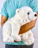 19-inch Weighted Polar Bear, up to 10lbs