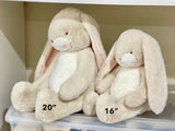 16-inch Weighted Cream Bunny, Rabbit, up to 4lbs