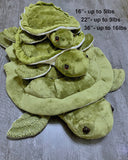 Weighted Sea Turtle Plush – 36" Jumbo (Up to 18lbs)