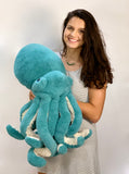 Giant Weighted Octopus Plush (Up to 12 lbs)