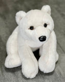 22" Ivory Polar Bear weighted stuffed animal for anxiety, ADHD, ASD, PTSD, dementia, sensory soothers.
