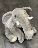 22-inch Laying Weighted Elephant, up to 7lbs