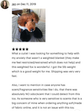 Weighted Red Fox Plush — 19" Laying, Lifelike Lap Companion