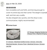 40-inch Weighted Stingray, up to 10lbs