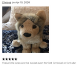 Weighted Wolf Plush — 15" Ultra-Soft & Cuddly (Up to 3 lbs)
