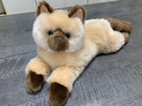 Weighted Himalayan Cat Plush — 15" (Up to 3lbs)
