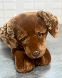 Weighted Chesapeake Bay Retriever Dog Plush 23" | Up to 11 lbs