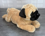 Weighted Pug Plush – Up to 11 lbs, 23"