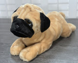 Weighted Pug Plush – Up to 11 lbs, 23"