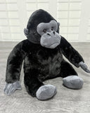 23" Weighted Gorilla Plush – Full Body Glass Bead Weighting, Up to 9 lbs