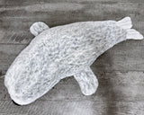 Weighted Harbor Seal Plush – 32" × 13" (Up to 18 lbs)