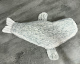 Weighted Harbor Seal Plush – 32" × 13" (Up to 18 lbs)