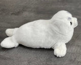 Weighted White Seal, up to 7lbs, Pre-made & Ready to ship