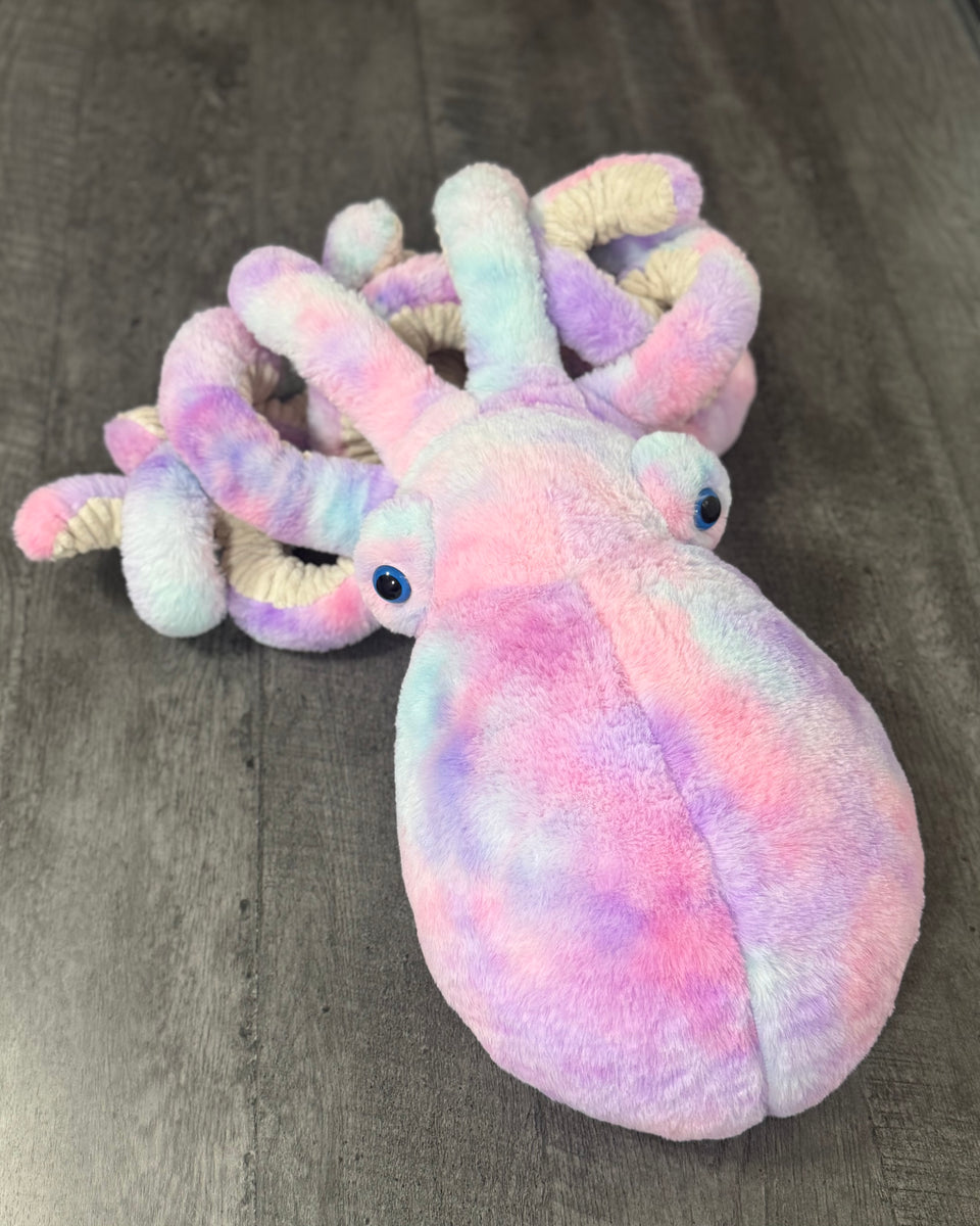 Giant Weighted Octopus (8–12 lb) – Purple Pink Blue | Sensory Soothers