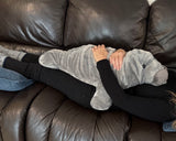 Weighted Manatee Plush – 32" × 13" (Up to 22 lbs)