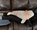 Weighted Harbor Seal Plush – 32" × 13" (Up to 18 lbs)