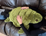 Weighted Sea Turtle Plush – 36" Jumbo (Up to 18lbs)