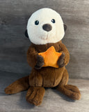 Weighted Sea Otter Plush, Up to 7 lbs