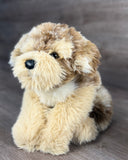 Weighted Shorkie Plush | Shih Tzu Yorkie Mix Stuffed Dog | Up to 7 lbs