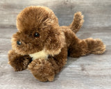 Weighted Chocolate Labradoodle Puppy – 15" (2.5 lbs)