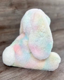 Weighted Pastel Rainbow Bunny Plush 16" | Up to 5 lbs