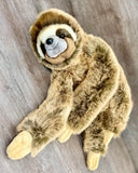 Weighted Sloth Plush — 21" Ultra-Soft & Huggable (Up to 6 lb)