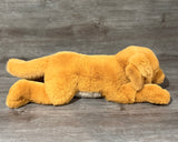 Weighted Golden Retriever Plush - 22", Up to 7 lbs