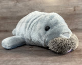 Weighted Manatee Plush 18" – Ultra-Soft | Up to 6 lbs