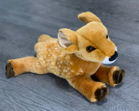 Realistic fawn, baby dear, weighted stuffed animal for anxiety, ADHD, PTSD, autism, Alzheimer's, Sensory Soothers.