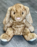 LAST CHANCE!!  16-inch Weighted Caramel Bunny, Rabbit, up to 5lbs