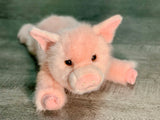 17-inch Weighted Pink Pig, up to 5lbs