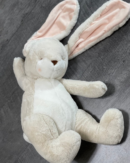 16-inch Weighted Cream Bunny, Rabbit, up to 4lbs