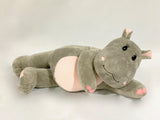 DIY, Weighted Plushie Kit, Hippopotamus, 2.5lbs Glass Beads