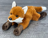 Ultra soft 22" Red Fox weighted stuffed animal for anxiety, ADHD, ASD, PTSD, dementia, sensory soothers.
